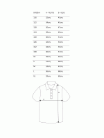 Žydri polo marškinėliai trumpomis rankovėmis 2