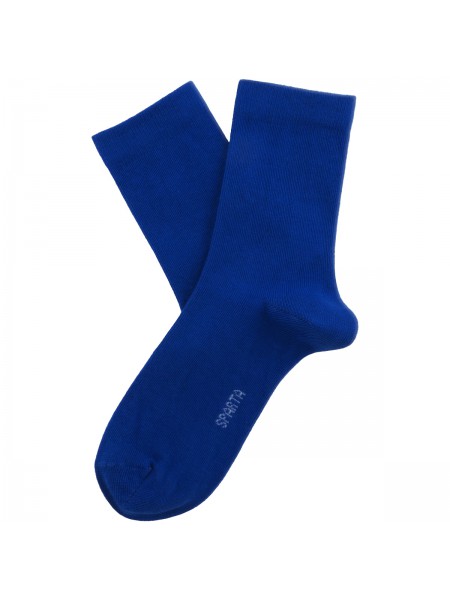 Vaikiškos organinės medvilnės kojinės mėlynos spalvos