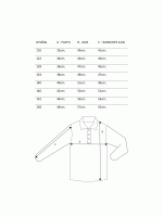 VPG balti polo marškinėliai ilgomis rankovėmis  0-IV klasė 1