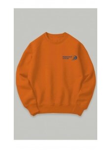 Oranžinis džemperis su Meridiano licėjaus logotipu 0-IV klasių mokiniams