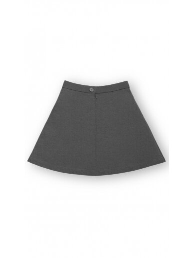 Pilkas basic sijonas 1